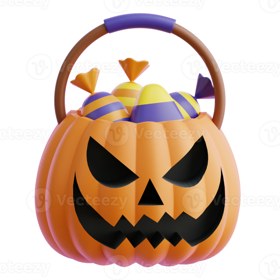 Candy Bag 3d Icon Illustrations png