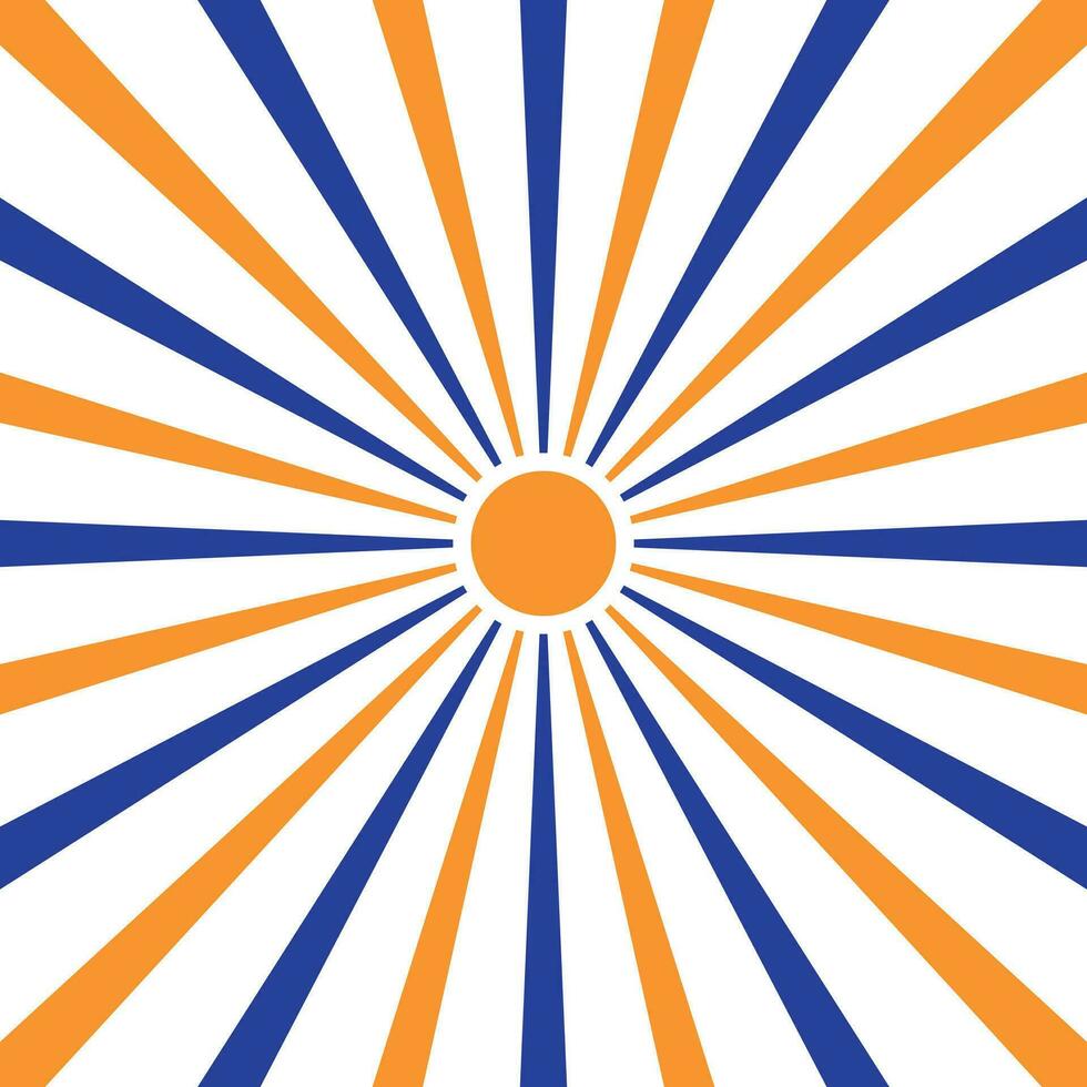 Sunburst background on a isolated coloring sunburst. Sun beam ray sunburst pattern background. vector