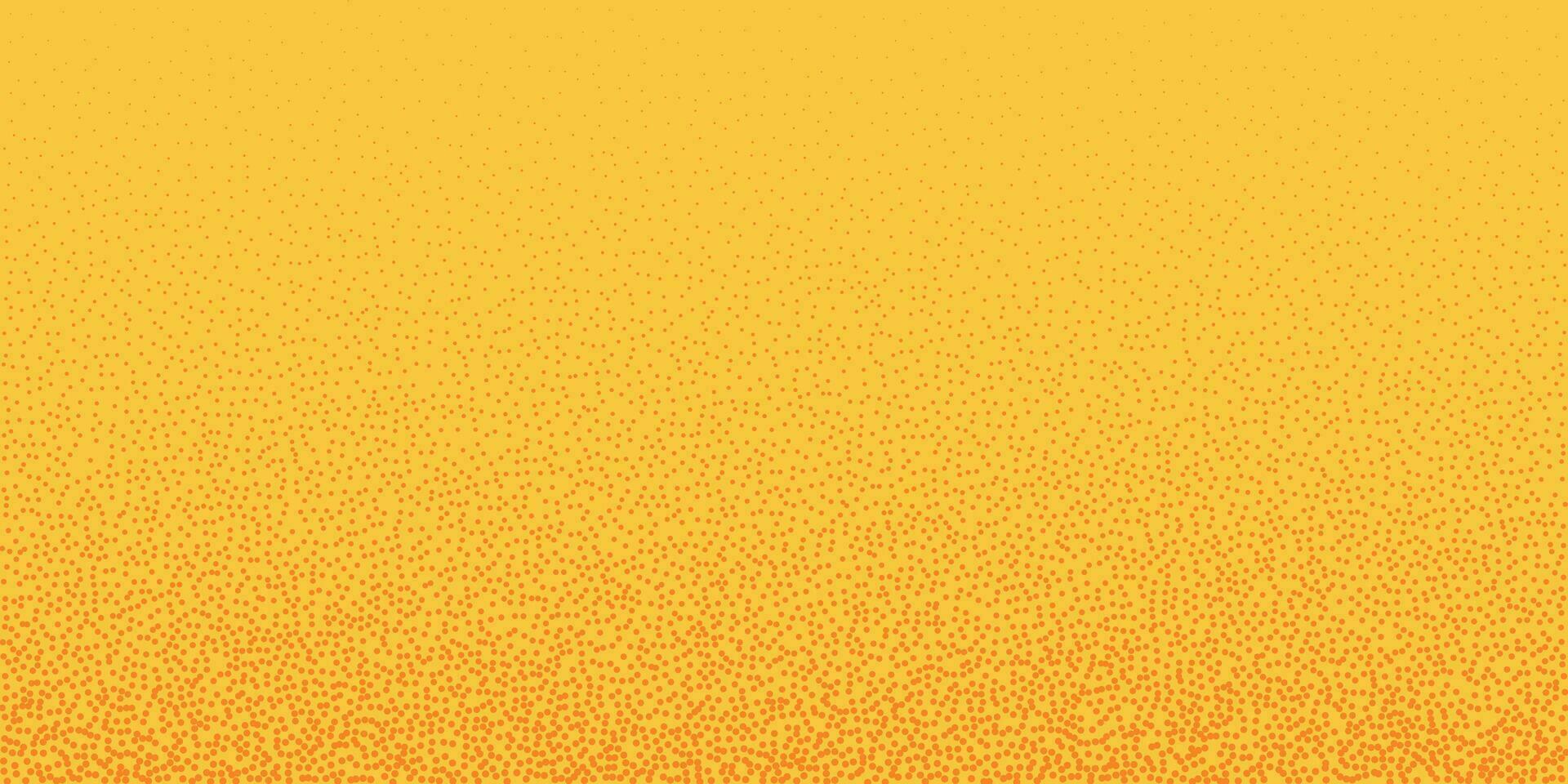 Dynamic Stipple Dots on Black Gradient. Hand-Drawn Abstract Texture with Noise and Grungy Elements. Artistic Pointillism Background. vector