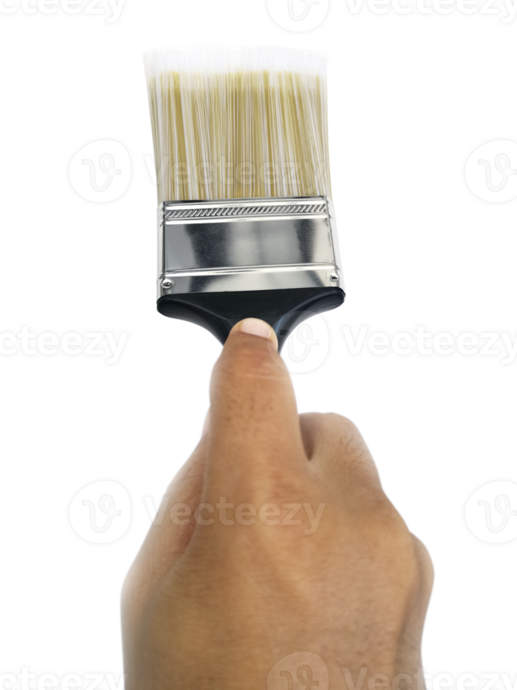 hand holding Paintbrush, transparent background 30351179 PNG