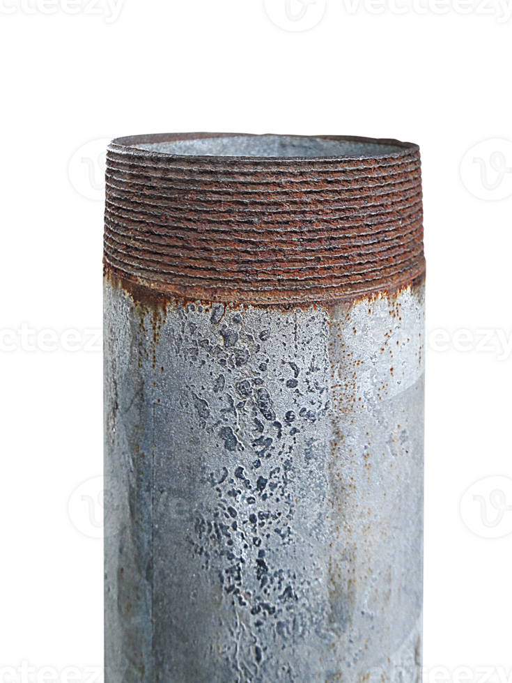 rusty metal pipe, transparent background png