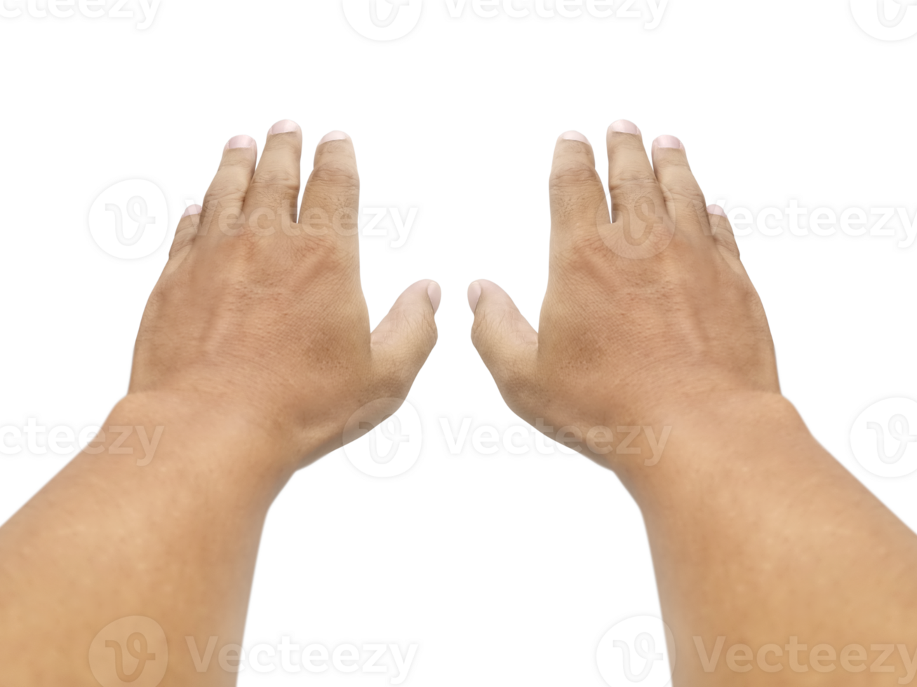 Man hand, transparent background png