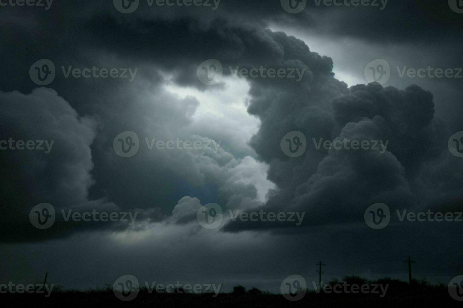 Dark cloud background. AI Generative Pro Photo