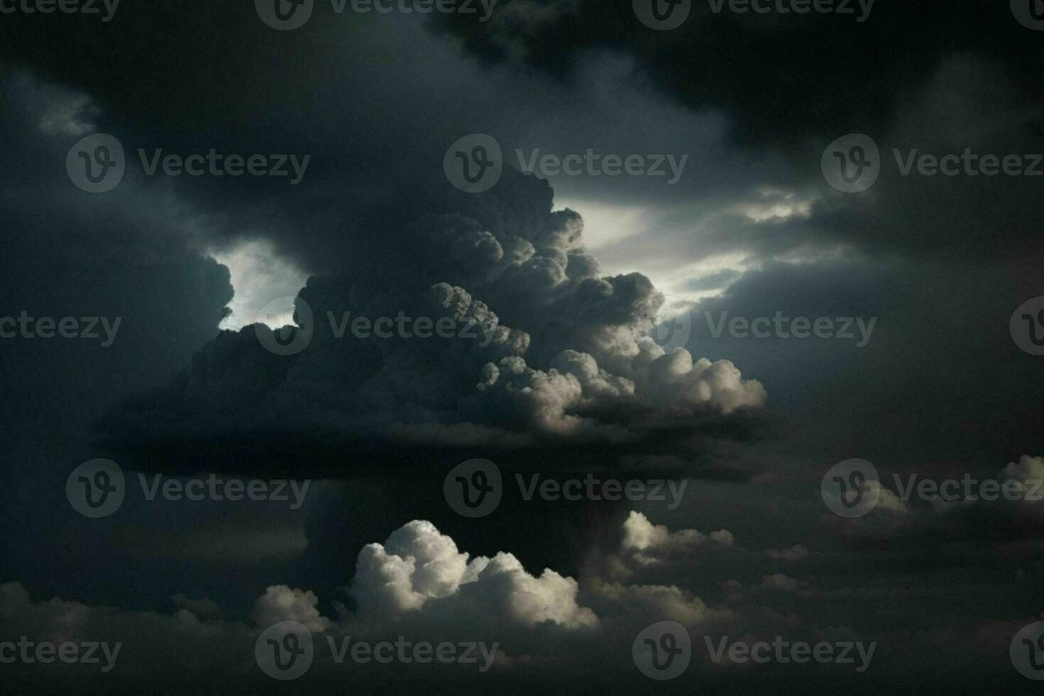 Dark cloud background. AI Generative Pro Photo