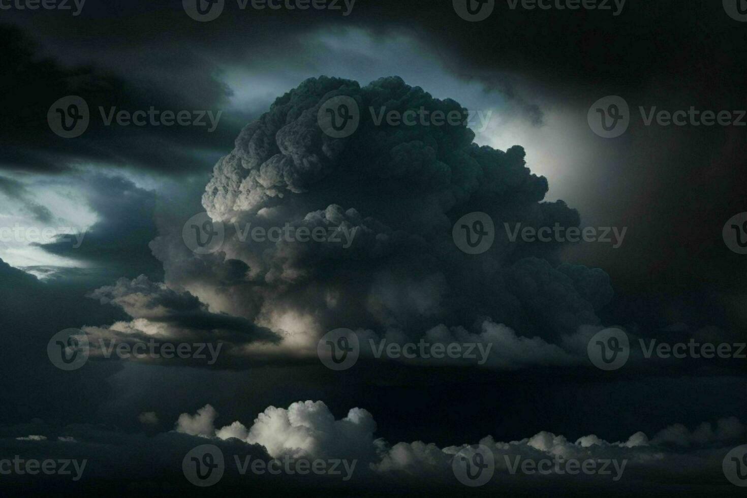 Dark cloud background. AI Generative Pro Photo