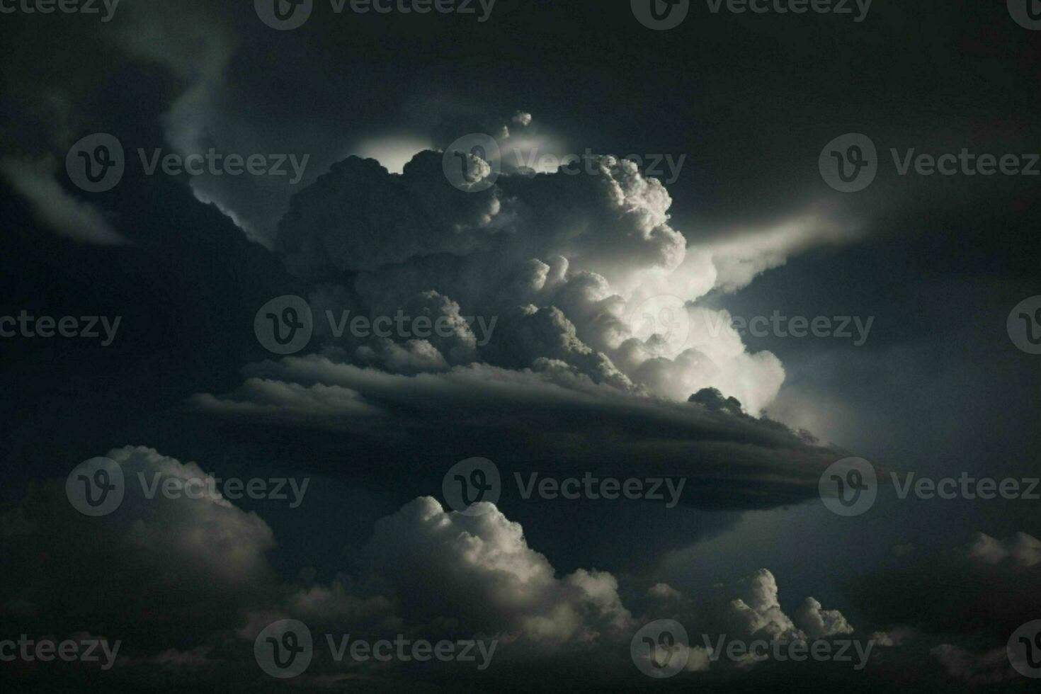 Dark cloud background. AI Generative Pro Photo
