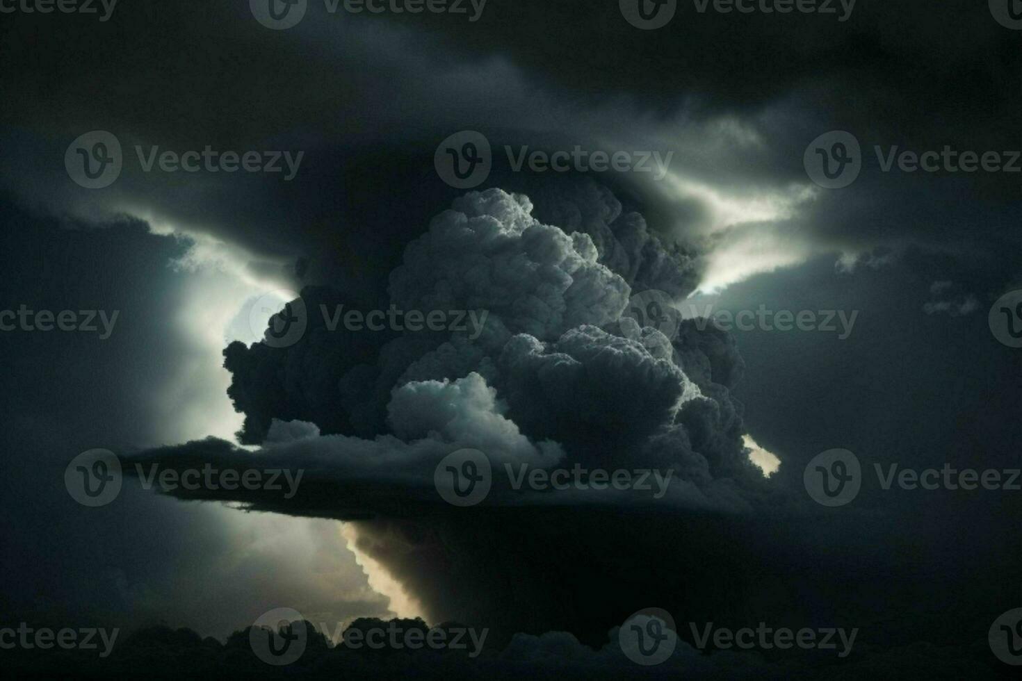Dark cloud background. AI Generative Pro Photo