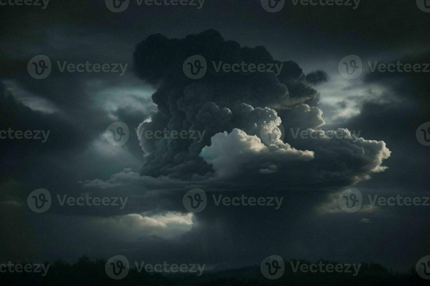 Dark cloud background. AI Generative Pro Photo