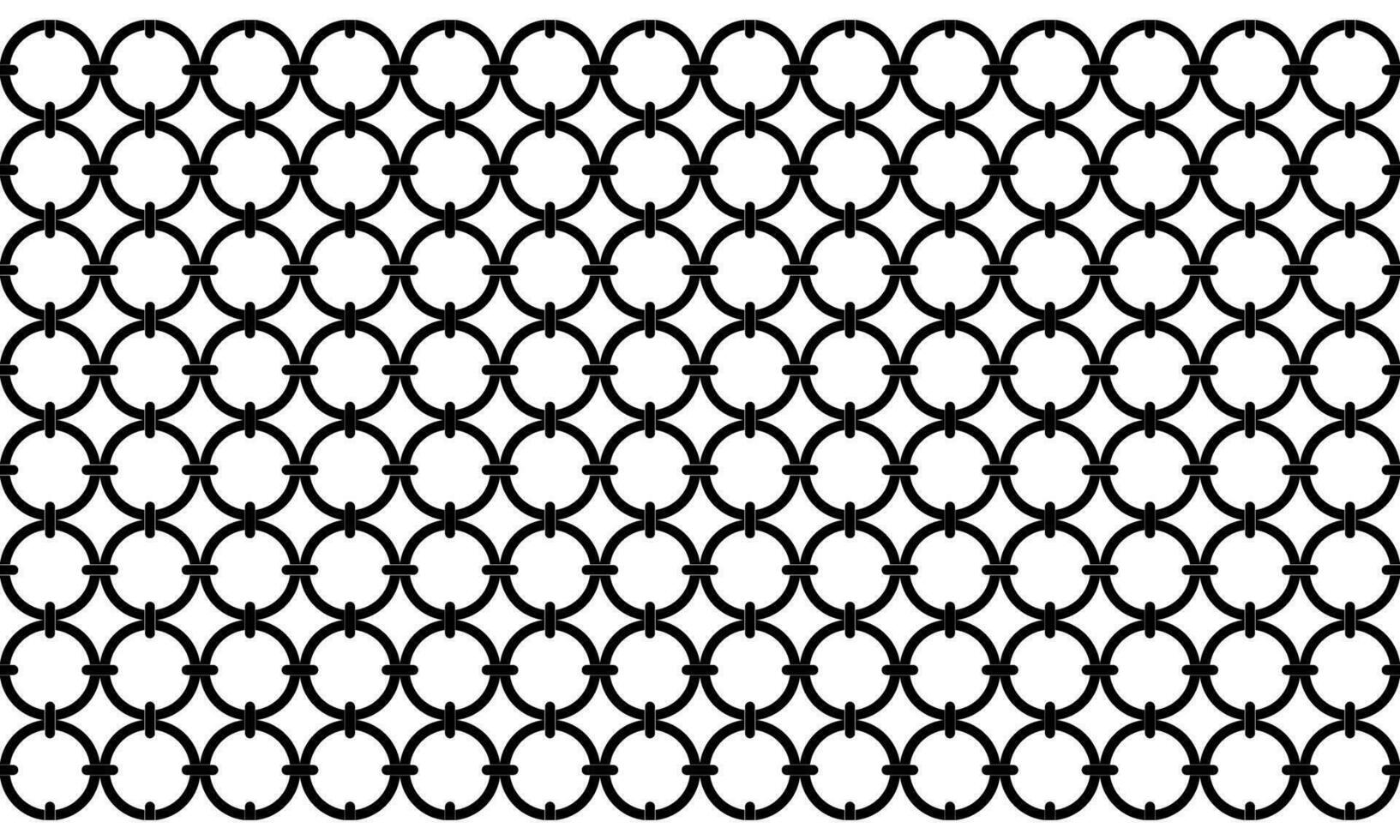 Connection Circle Shape Motifs Pattern, can use for Ornate, Background or for Decoration. Modern Contemporary Pattern Style. Vector Illustration