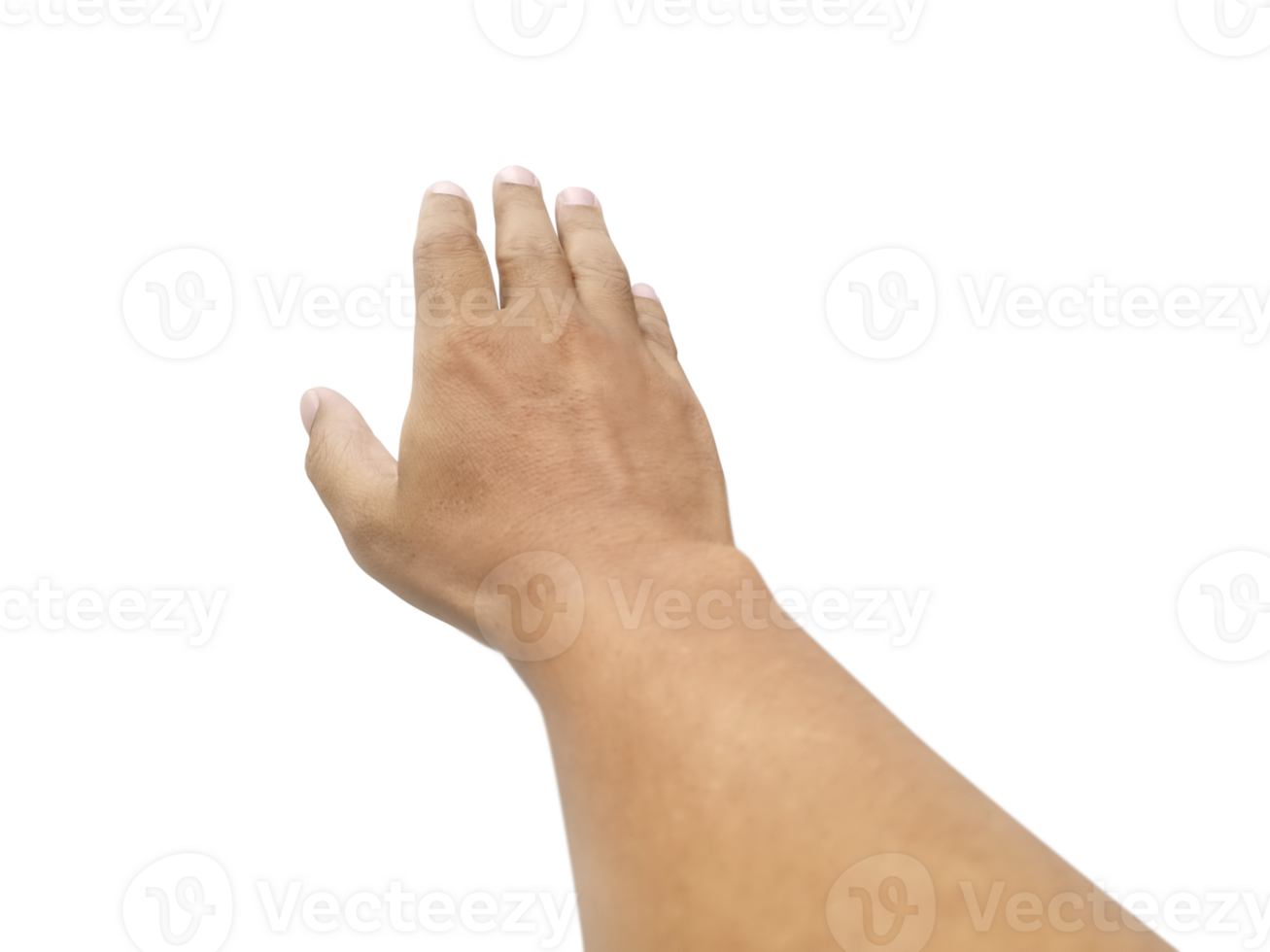 Man hand, transparent background png