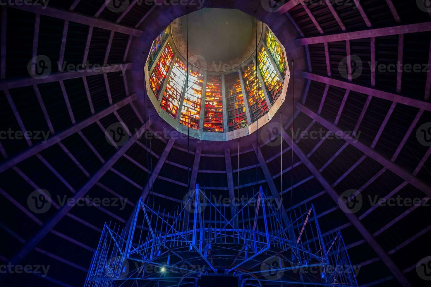 interior detalle de Liverpool metropolitano catedral, romano católico catedral en Liverpool, norte Inglaterra, unido Reino foto