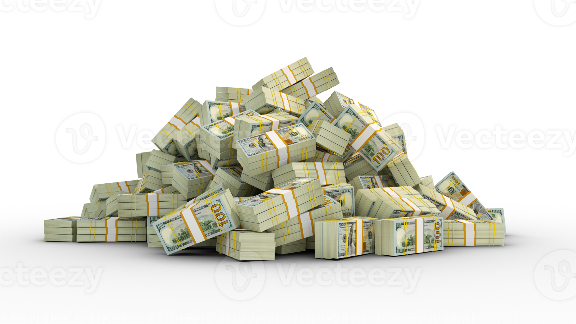 Big Pile Of Bundles Of 100 US Dollar Notes 3d Rendering Of Stacks Of big-pile-of-bundles-of-100-us-dollar-notes-3d-rendering-of-stacks-of