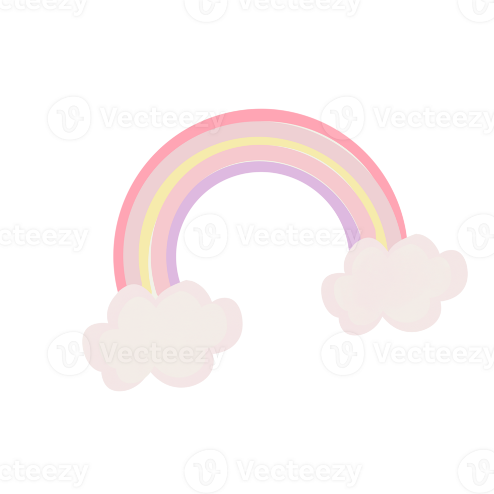 cute pastels rainbow png