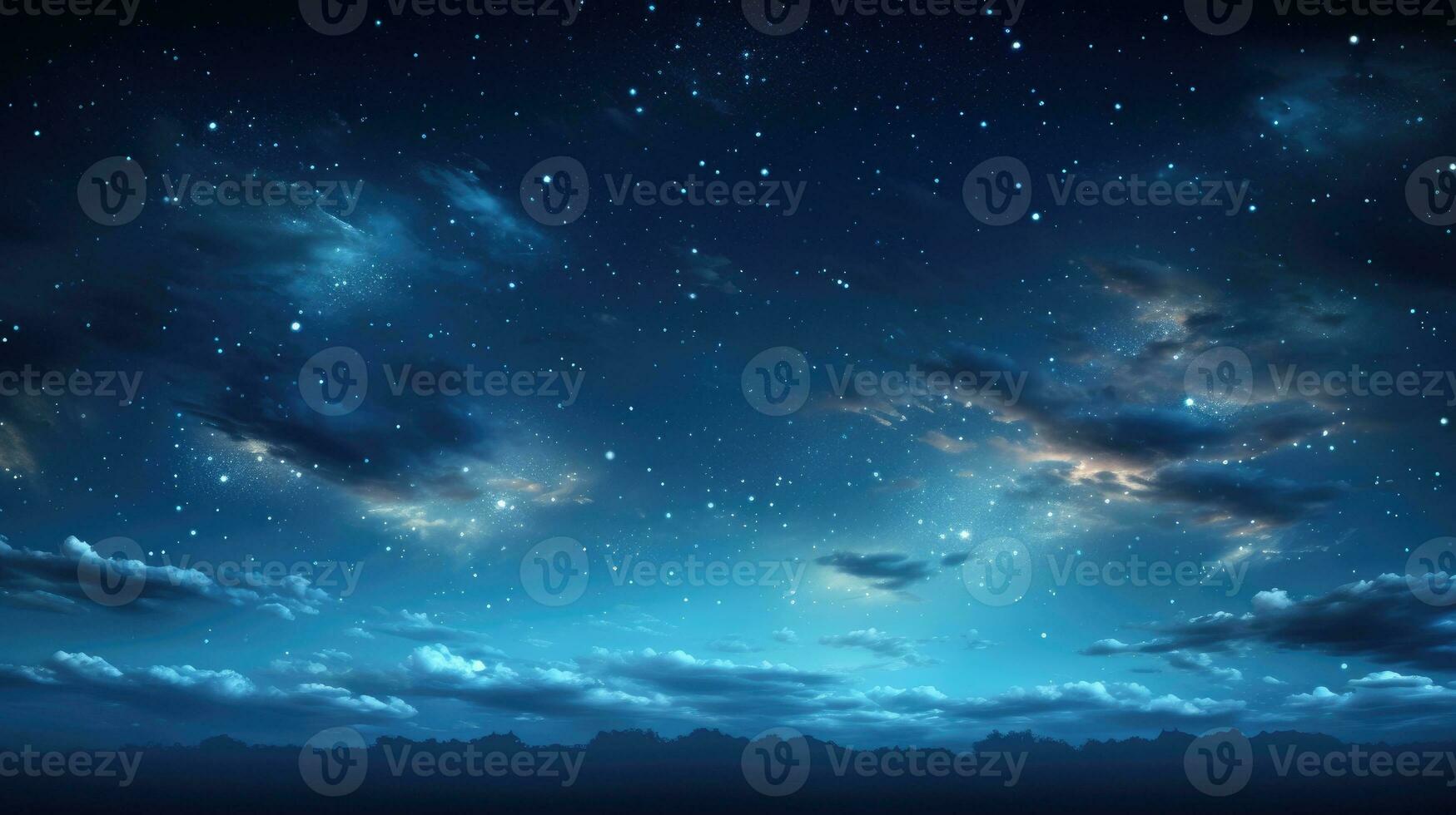 Beautiful night sky background AI Generated 30354020 Stock Photo at