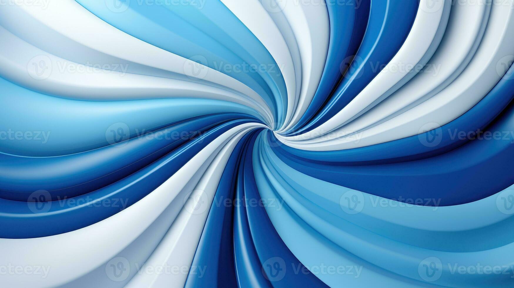 Blue and white swirl background AI Generated photo