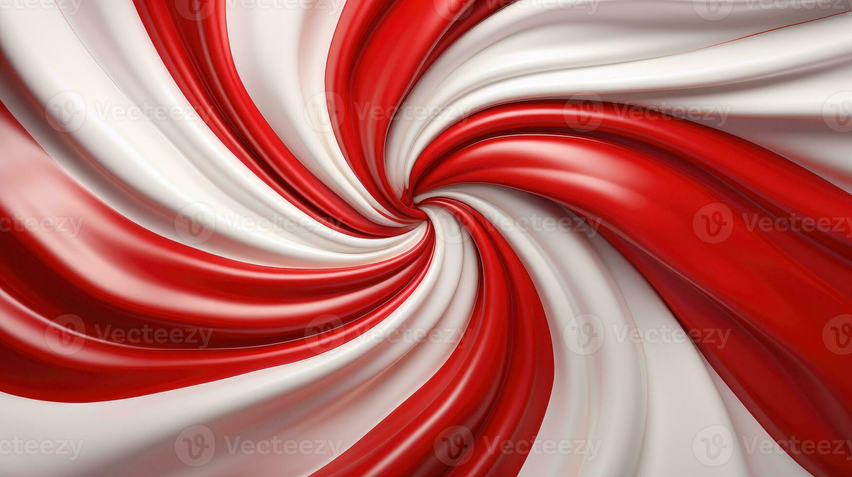 Red and white swirl background AI Generated photo