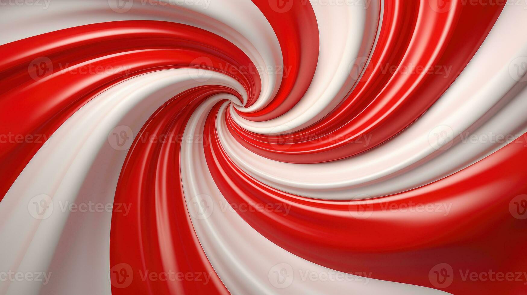 Red and white swirl background AI Generated photo