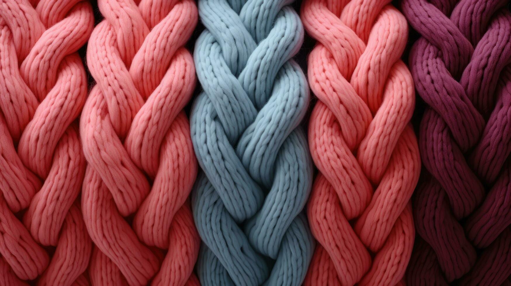 Wool knit backgorund AI Generated photo