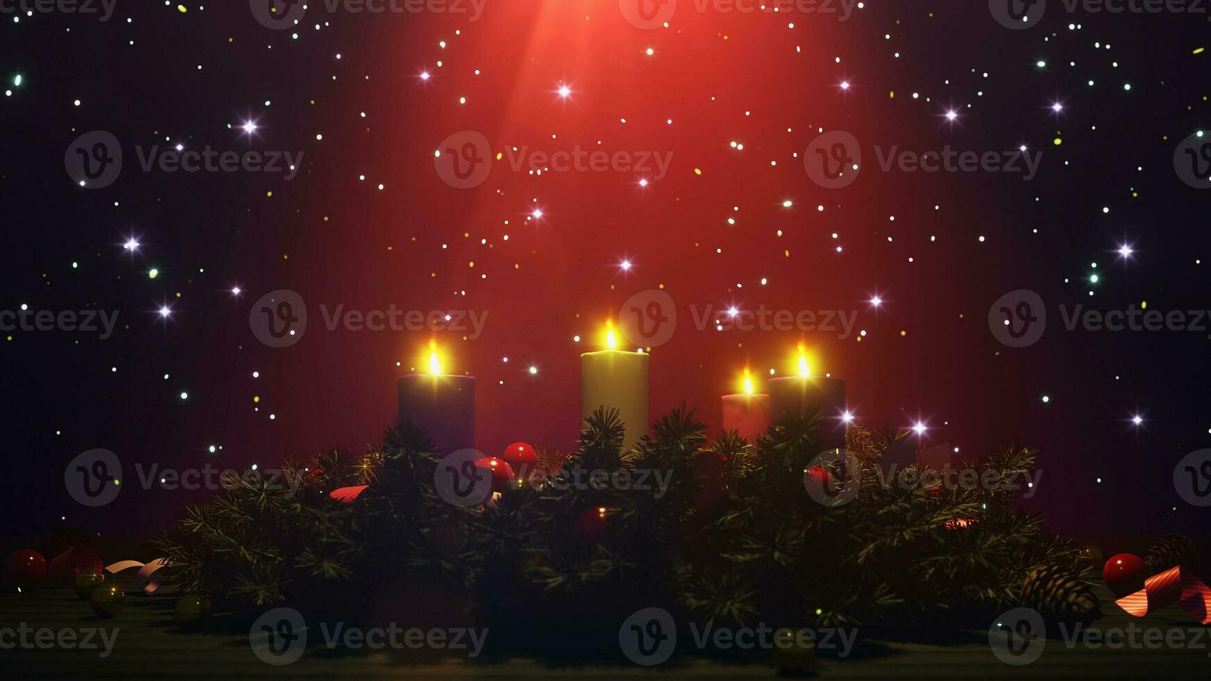Advent Wreath And Candles 02 photo