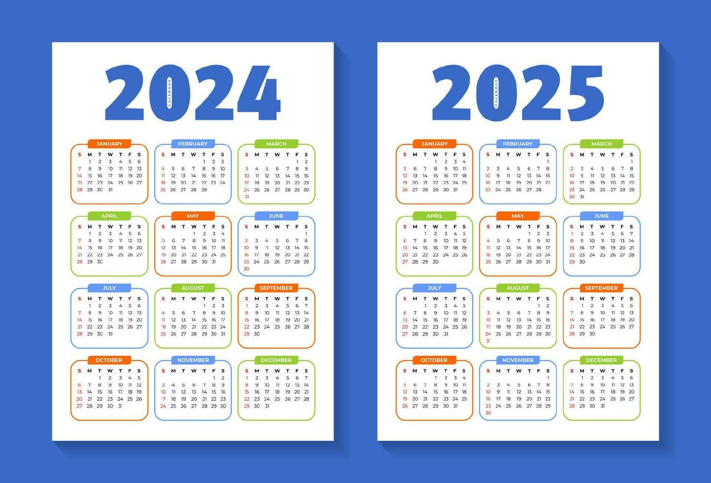 Calendar Free Template 2025 Editable Parvin Grace