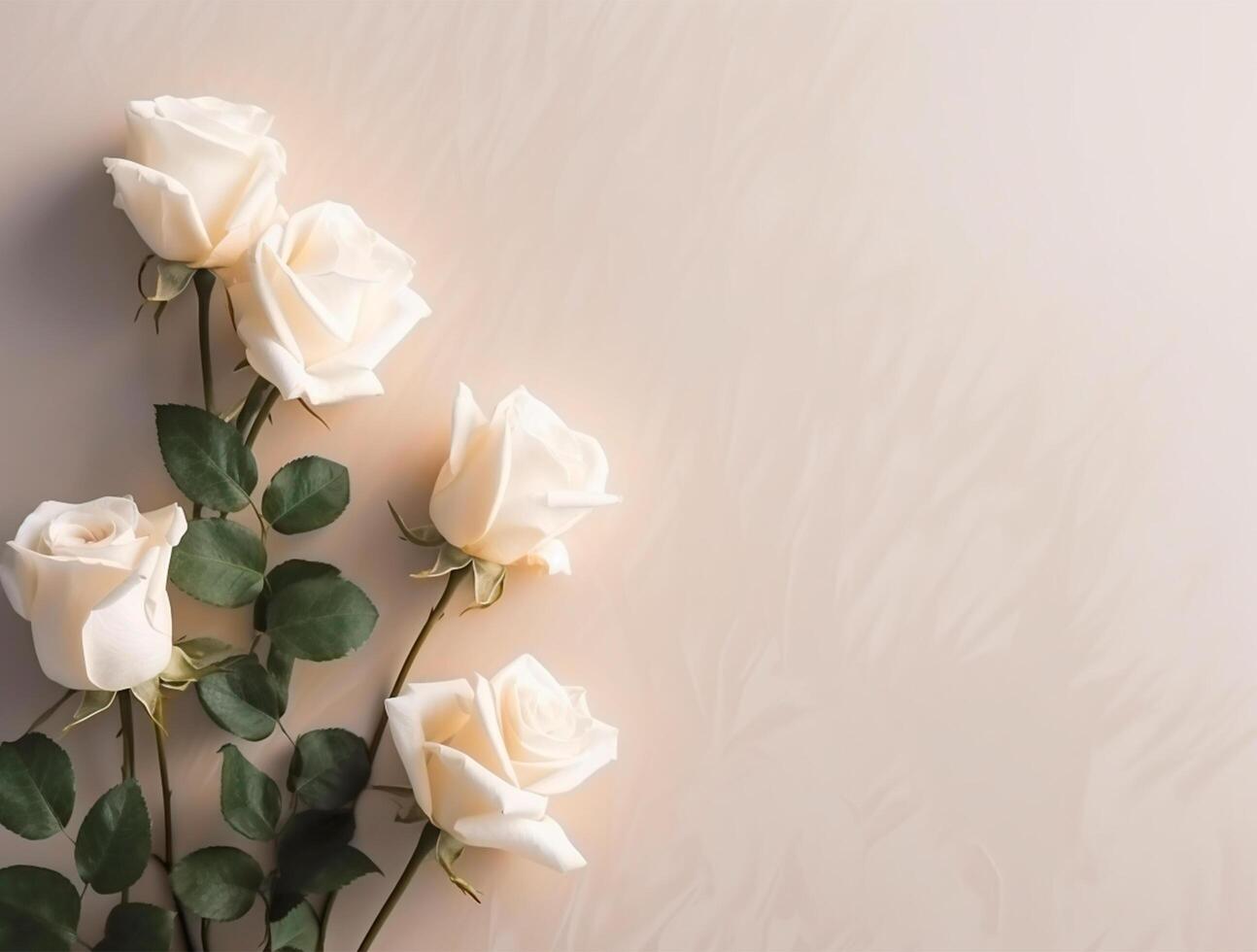 Tropical floral background copy space. Space for text photo