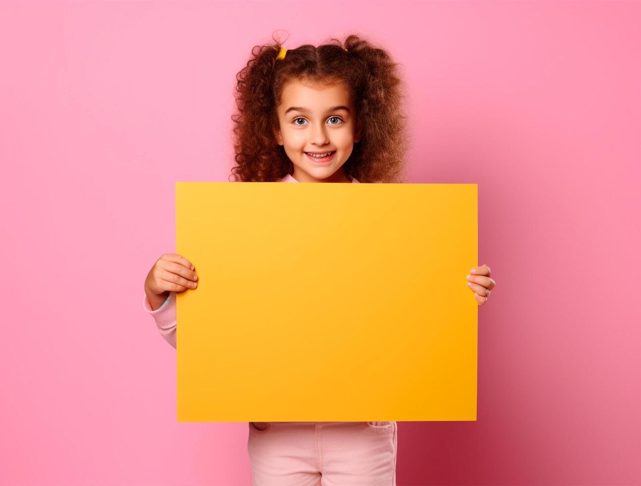 Graceful Woman's Hands Holding Paper Frame photo