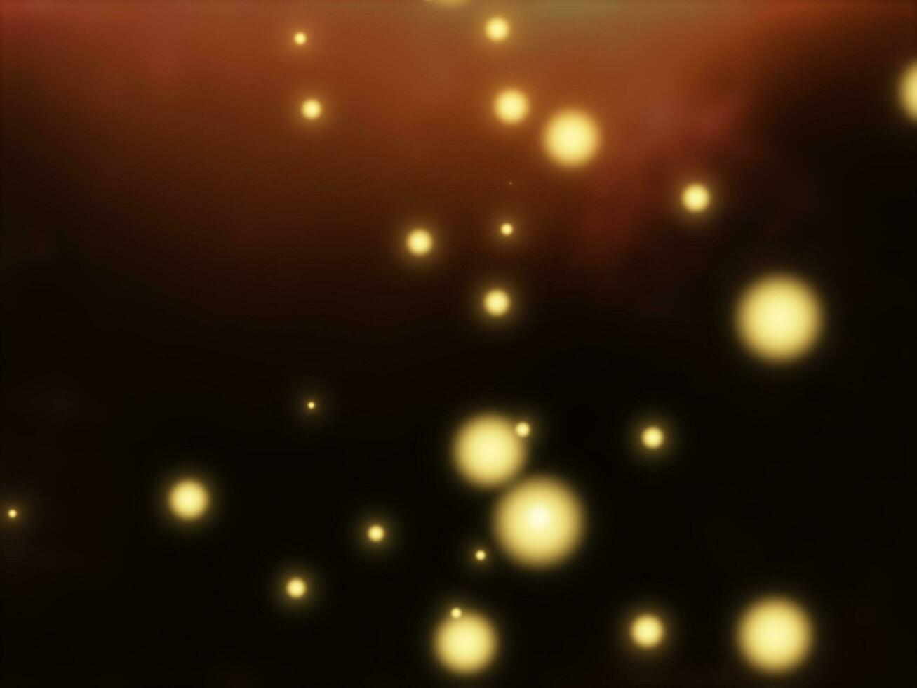 glowing yellow overlay light in black background or overlay background photo