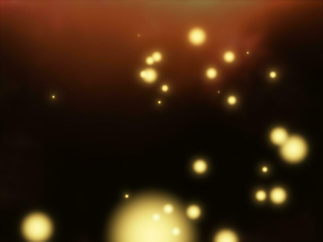 glowing yellow overlay light in black background or overlay background photo