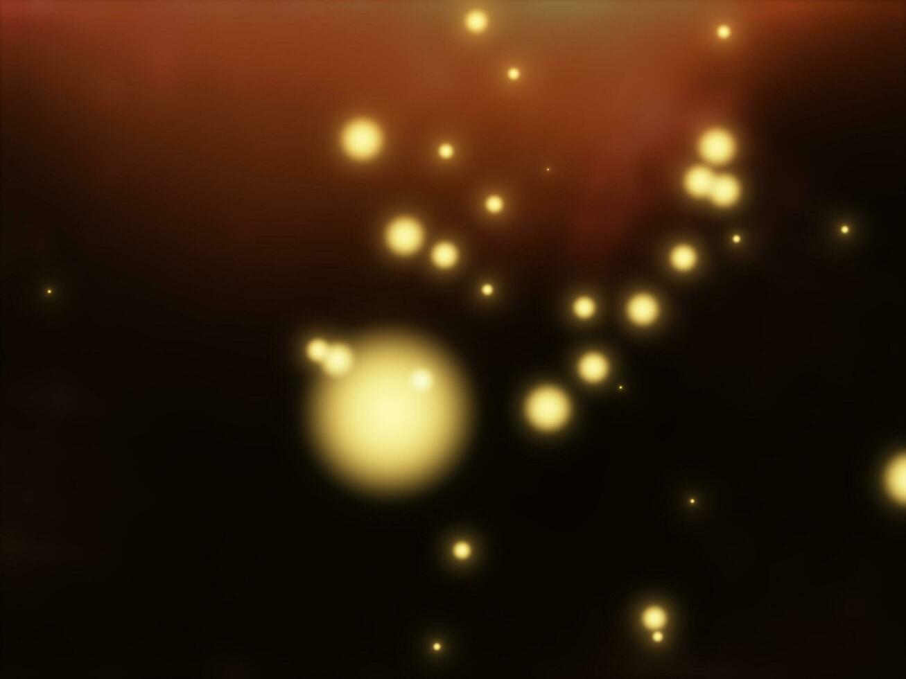 glowing yellow overlay light in black background or overlay background photo