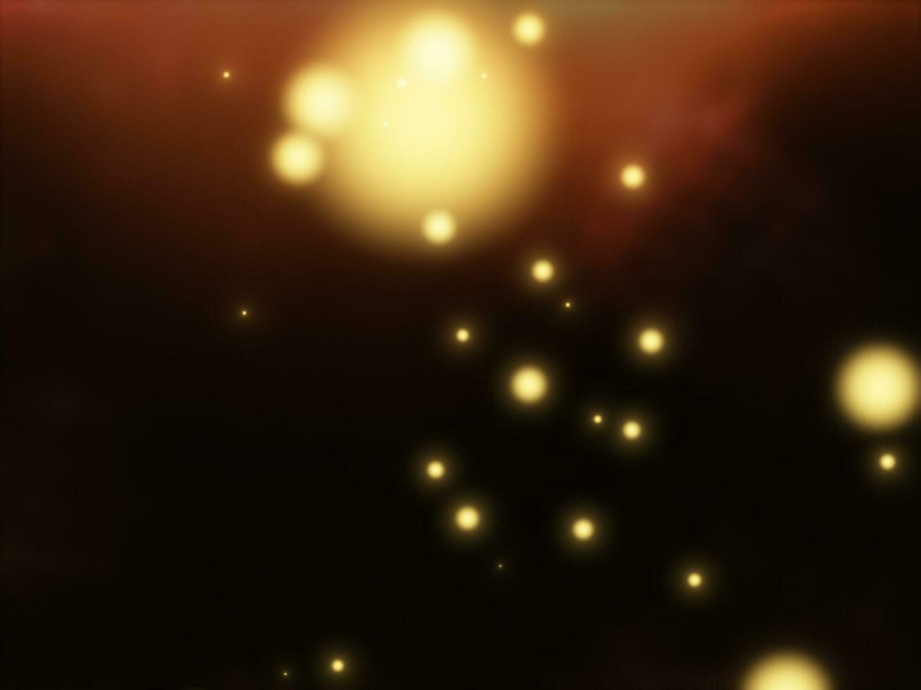 glowing yellow overlay light in black background or overlay background photo