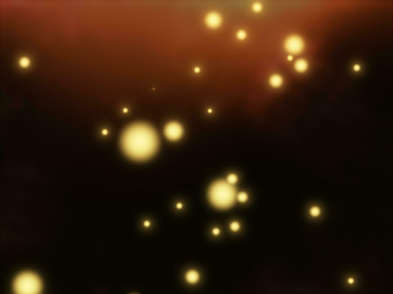 glowing yellow overlay light in black background or overlay background photo