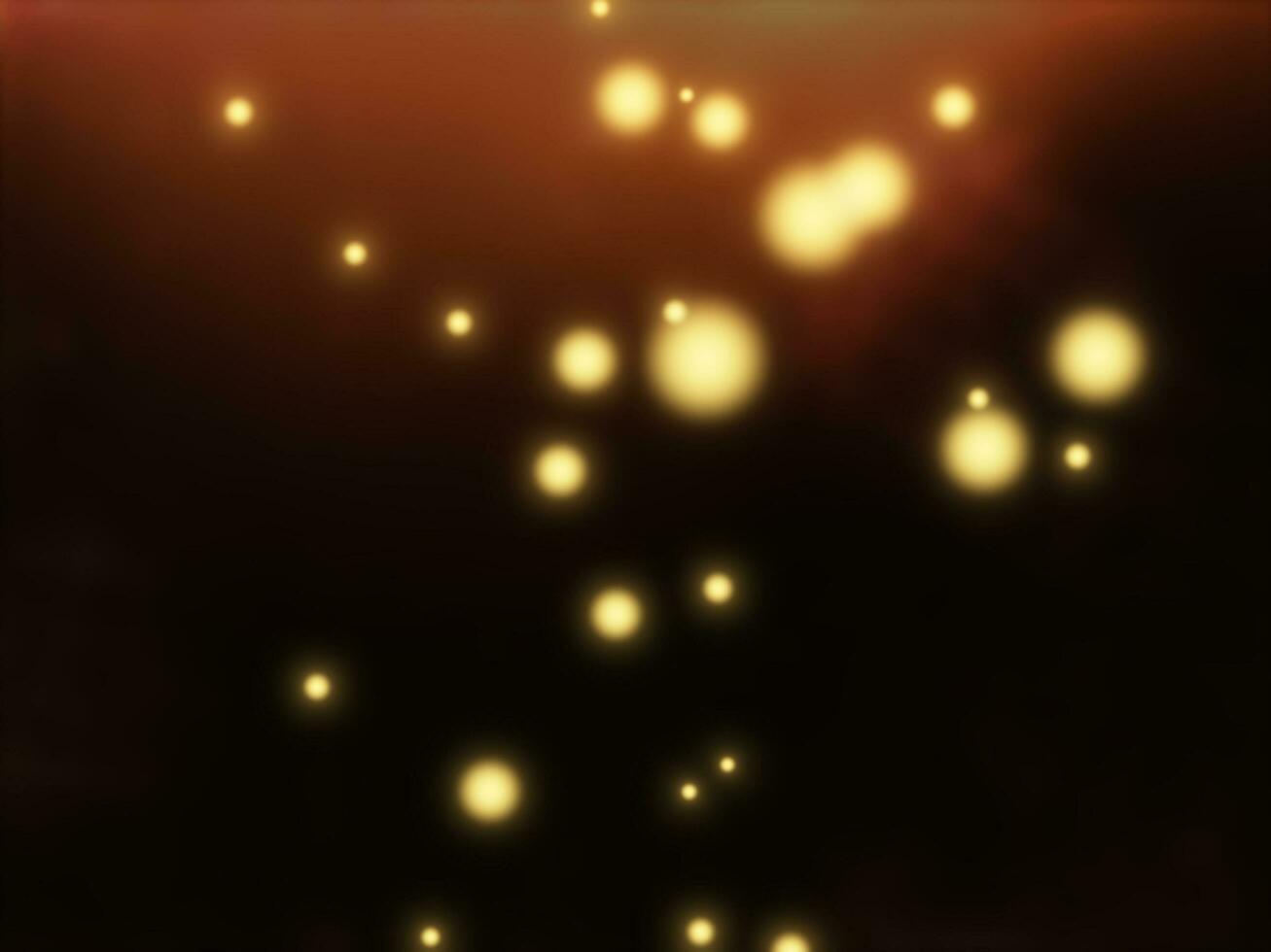 glowing yellow overlay light in black background or overlay background photo