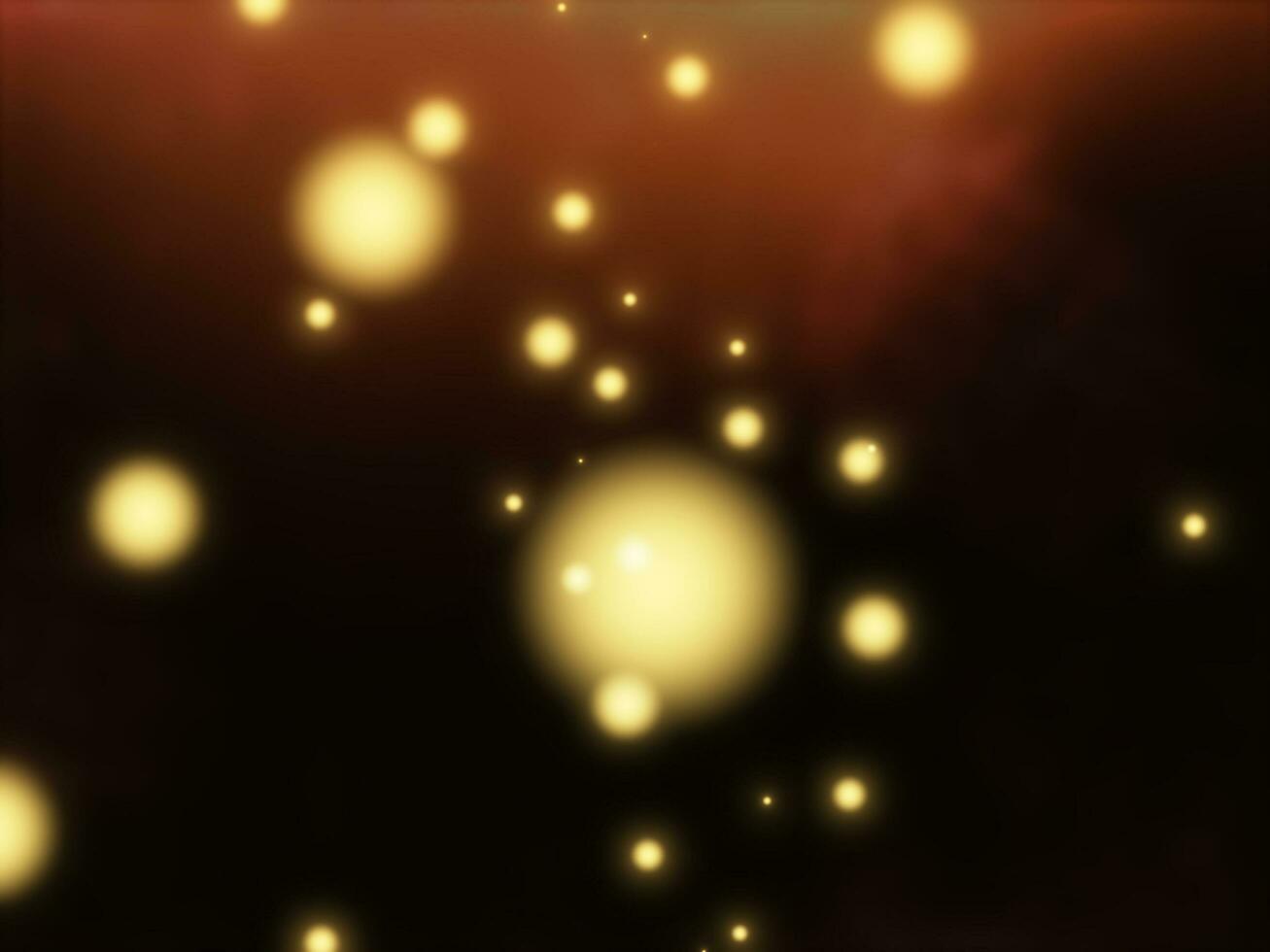 glowing yellow overlay light in black background or overlay background photo