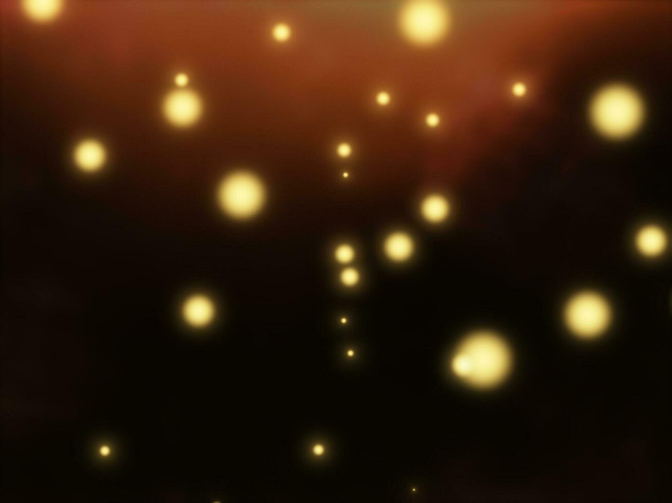 glowing yellow overlay light in black background or overlay background photo