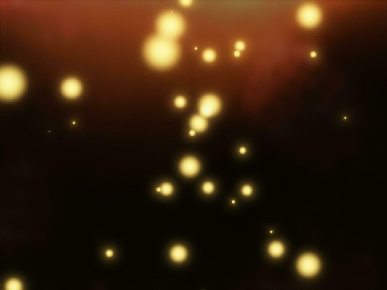 glowing yellow overlay light in black background or overlay background photo