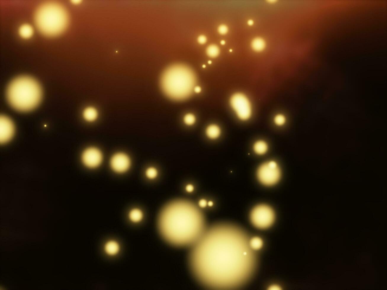 glowing yellow overlay light in black background or overlay background photo