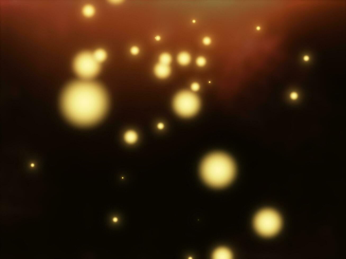 glowing yellow overlay light in black background or overlay background photo