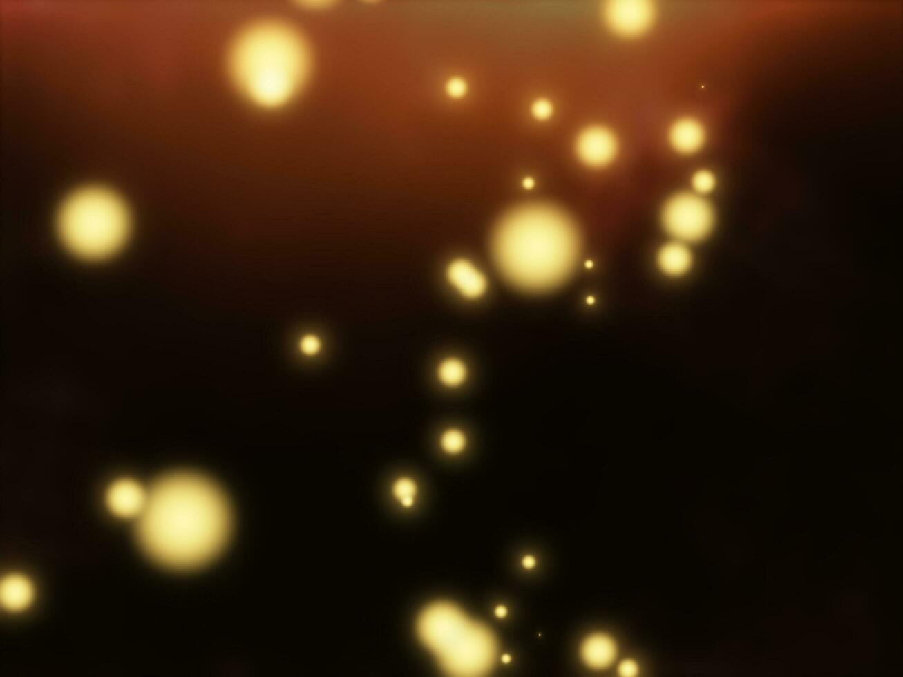 glowing yellow overlay light in black background or overlay background photo
