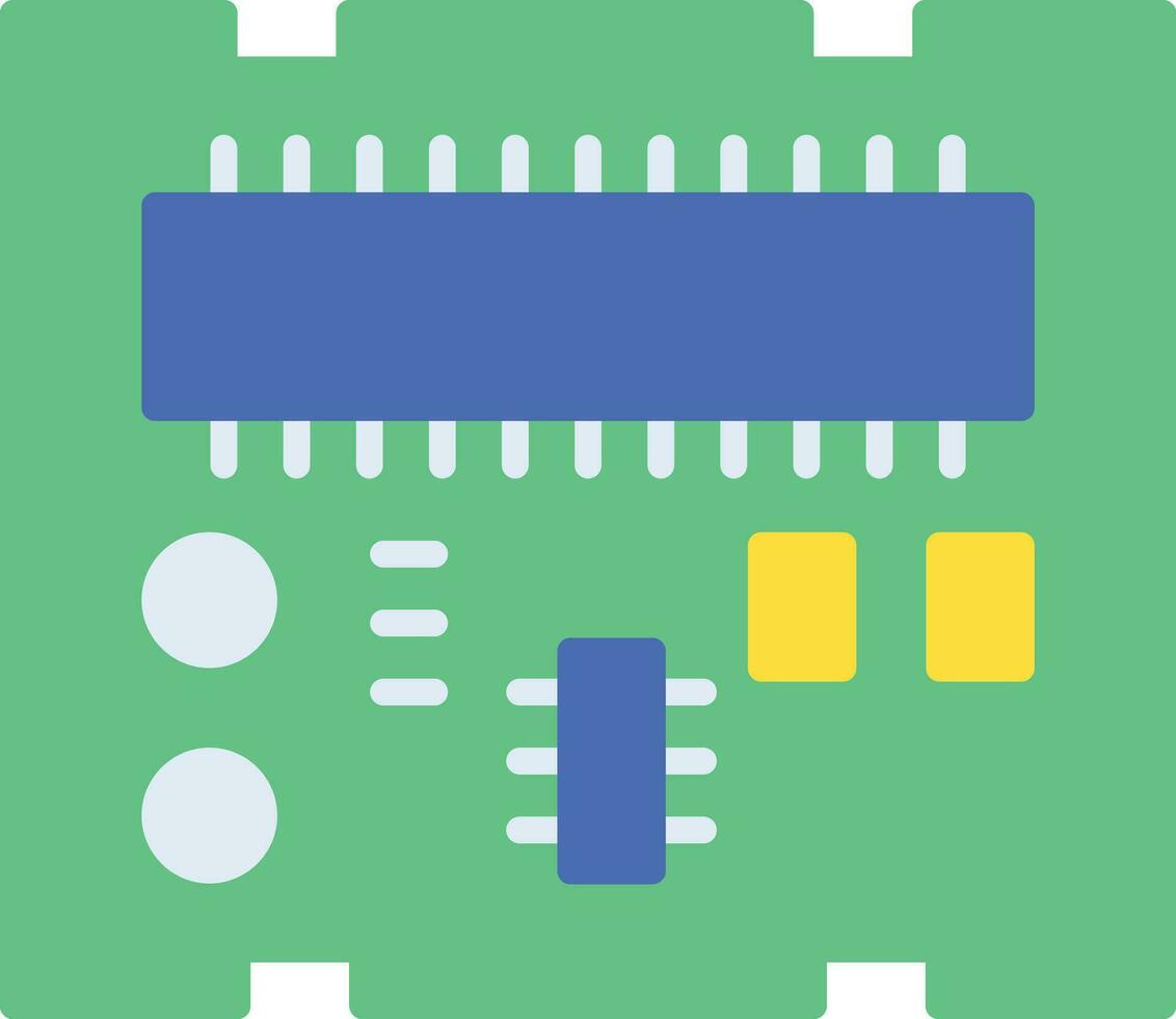 Pcb Board Vector Icon