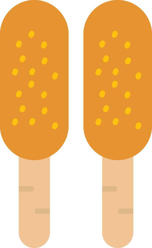 Corn Dog Vector Icon