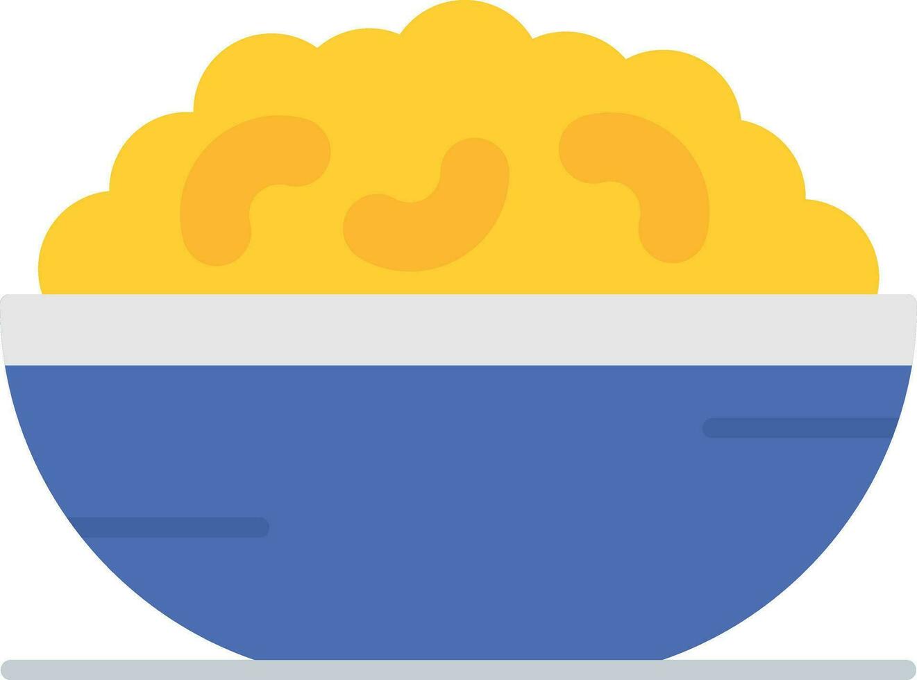 Mac N Cheese Vector Icon