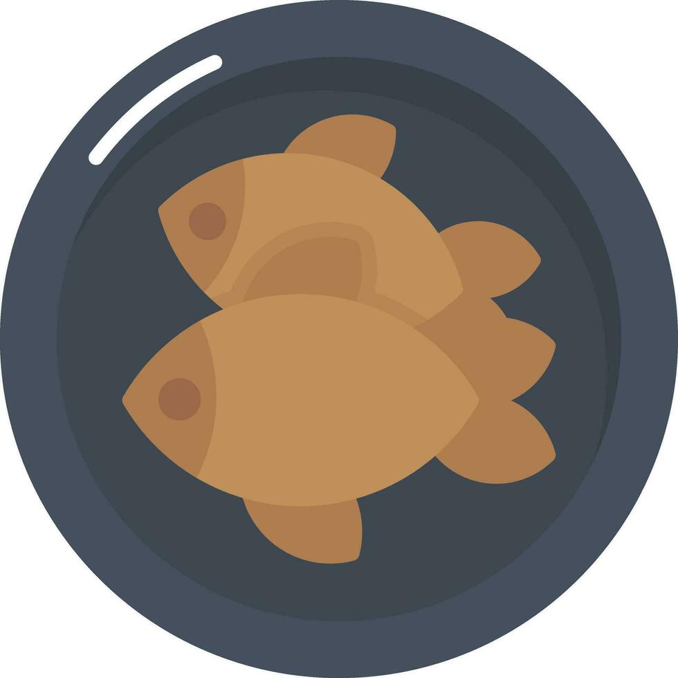 Taiyaki Vector Icon