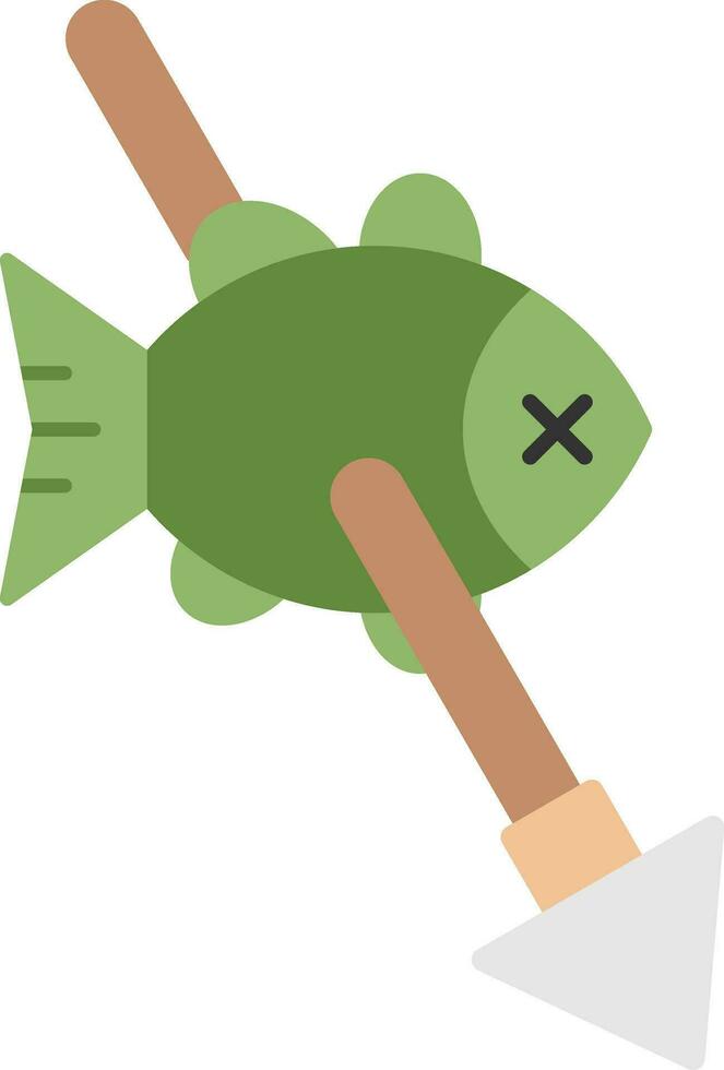 Spearfishing Vector Icon