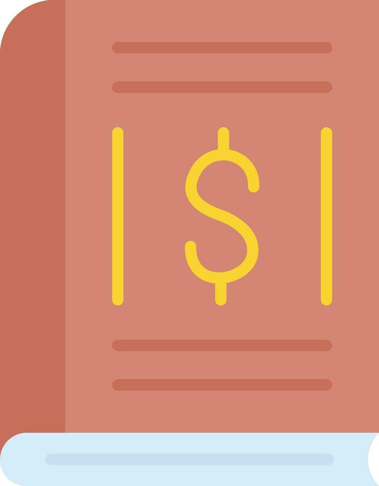 Accounting Book Vector Icon