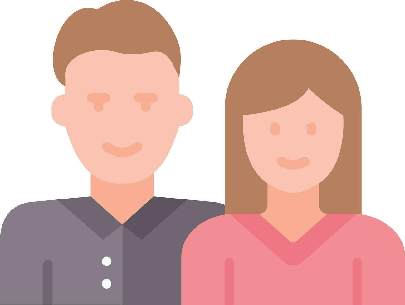 icono de vector de pareja