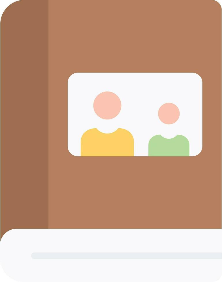 Family Book Vector Icon