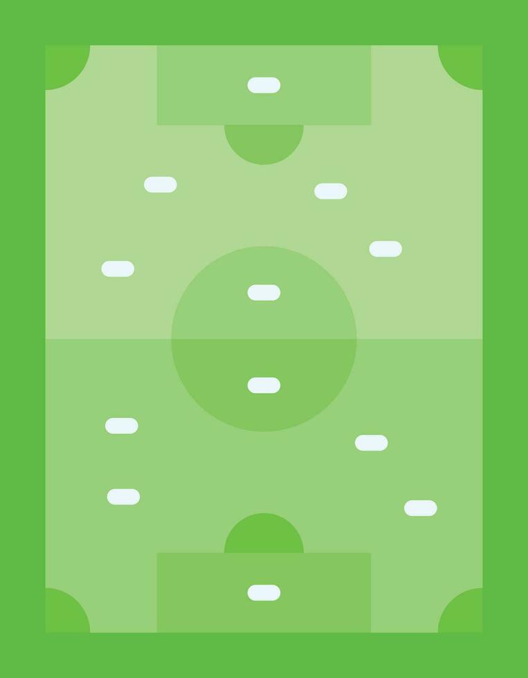 Football Field Vector Icon