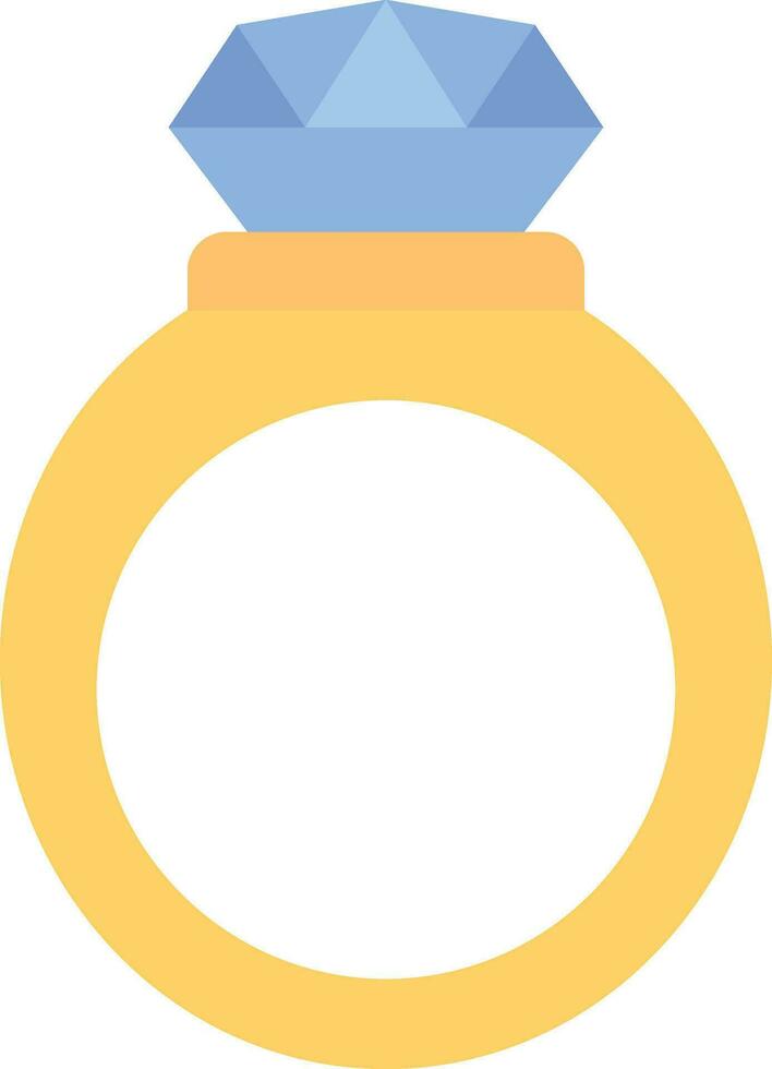 Wedding Rings Vector Icon