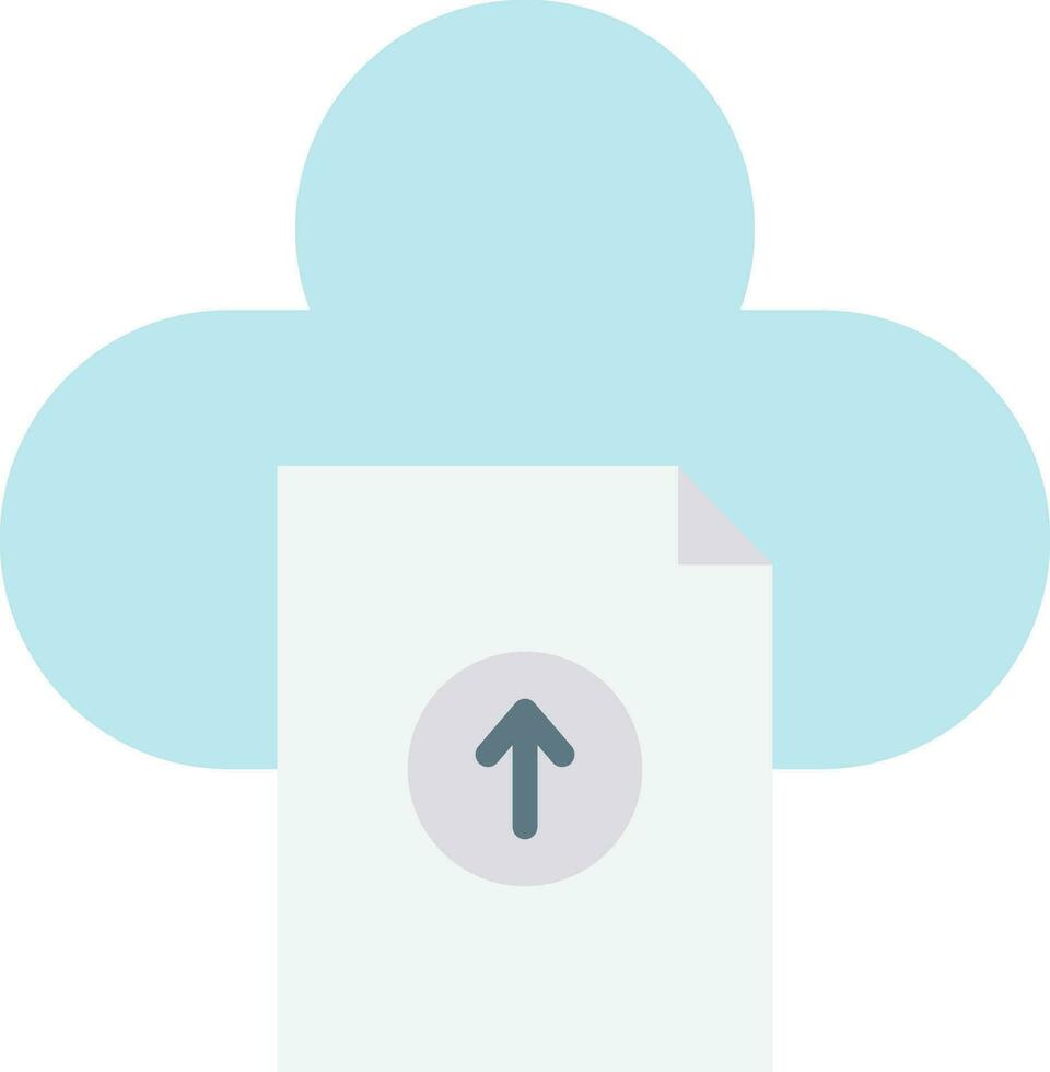 Upload File Vector Icon