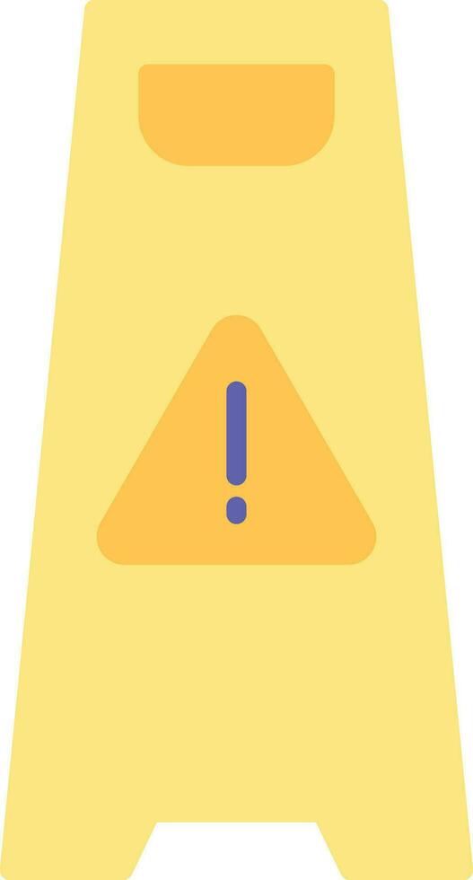 Wet Floor Vector Icon